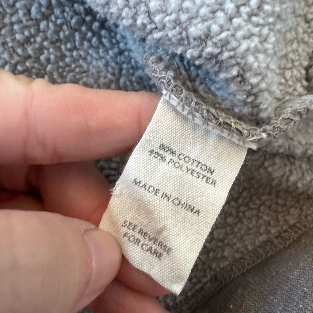 Buckle Gilded Intent Washed Zip Up Hoodie- Washed Grey- Size Large - Picture 9 of 9